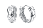 华——潮宏基御范PT950铂金耳环开元棋